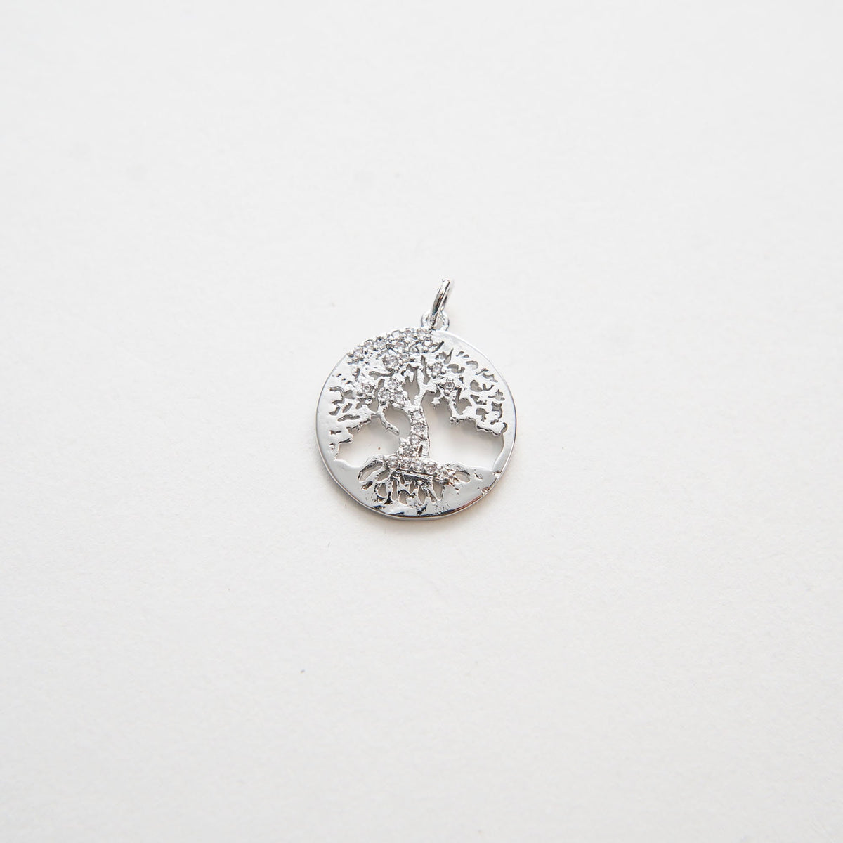 Gold Tree of Life Charms,18K Gold Filled Tree of Life Pendant,Silver Tree Charm Bracelet Necklace for DIY Jewelry Making Supp