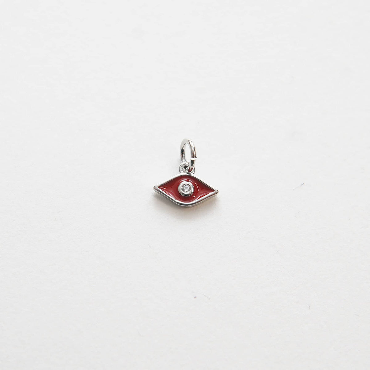 Gold Evil Eye Charms,18K Gold Filled Evil Eye Pendant,CZ Micro Pave Silver Evil Eye Charm Bracelet Necklace for DIY Jewelry M