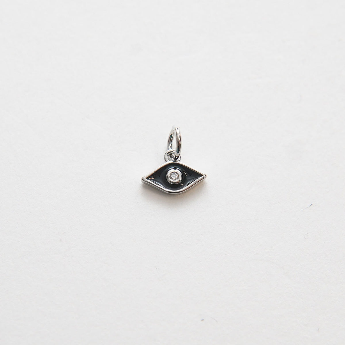 Gold Evil Eye Charms,18K Gold Filled Evil Eye Pendant,CZ Micro Pave Silver Evil Eye Charm Bracelet Necklace for DIY Jewelry M