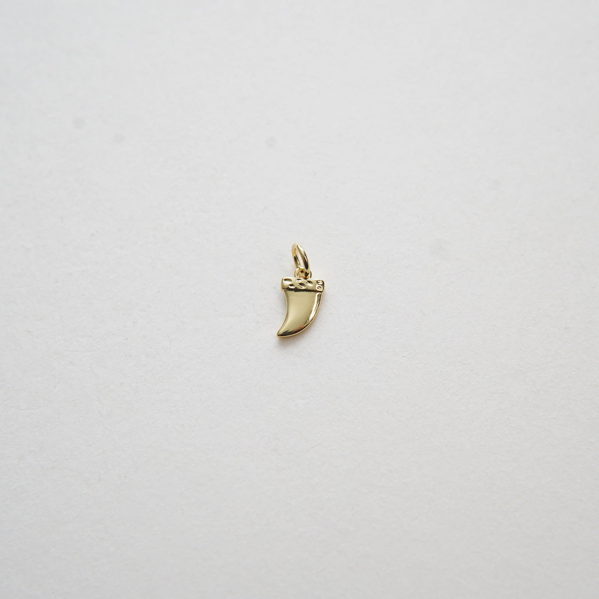 Gold Horns Charms,18K Gold Filled  Horns Pendant,CZ Micro Pave Horns Charm Bracelet Necklace for DIY Jewelry Making Supply