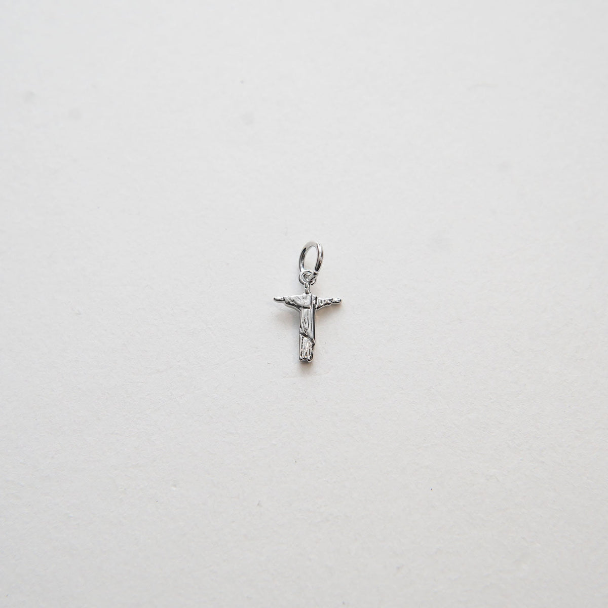18K Gold Filled Cross CZ Charm Pendant for Jewelry Making