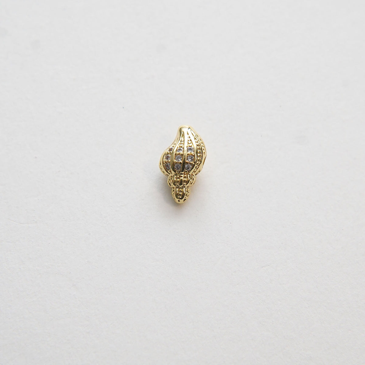 Gold Conch Charms,18K Gold Filled Conch Shell Pendant,Silver Conch Shell Charm Bracelet Necklace for DIY Jewelry Making Suppl