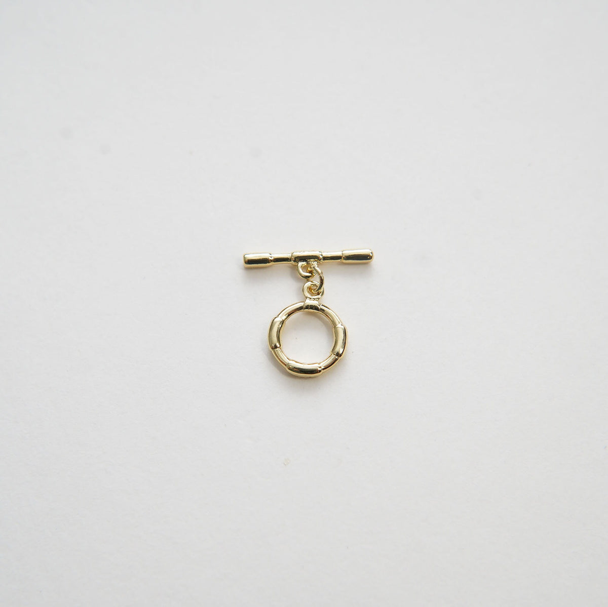 18K Gold Toggle Clasp, Gold OT Clasp Fancy Design OT Clasp Bulk Supply for Bracelet Necklace Component