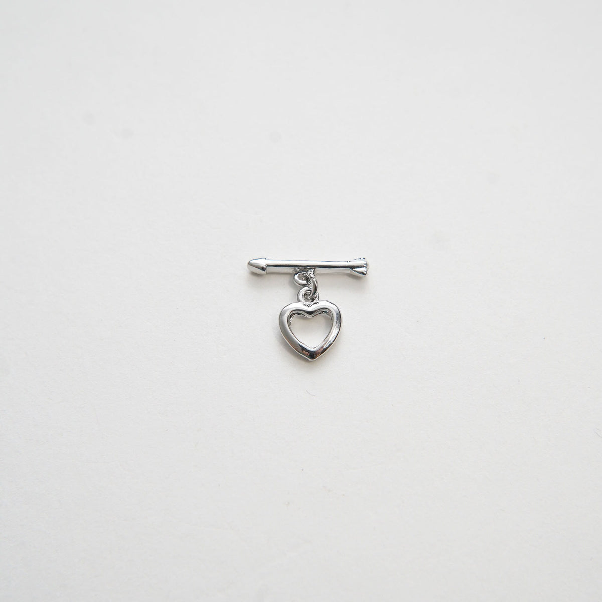 18K Gold Filled Heart Charm Pendant for Jewelry Making