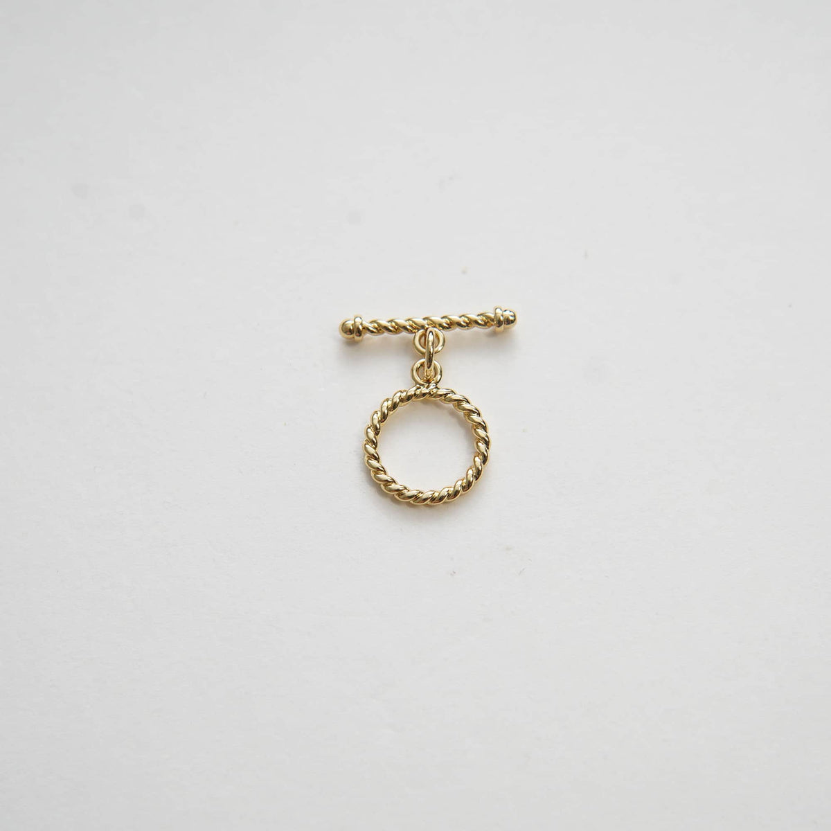 18K Gold Toggle Clasp, Gold OT Clasp Fancy Design OT Clasp Bulk Supply for Bracelet Necklace Component