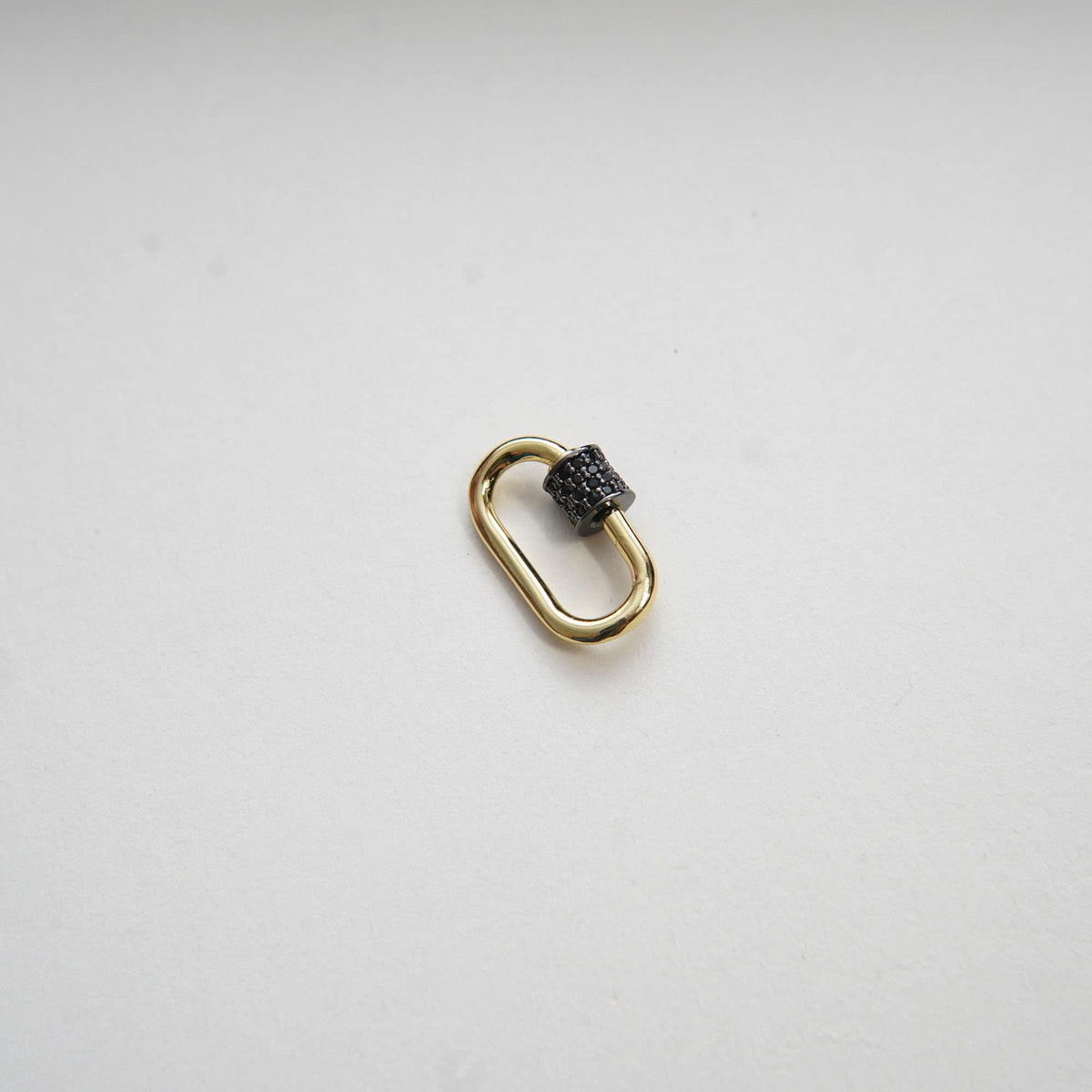 18K Gold Filled Oval Carabiner Clasp,Buckle Clasp,Carabiner Screw Clasp,Turnbuckle,for DIY Jewelry