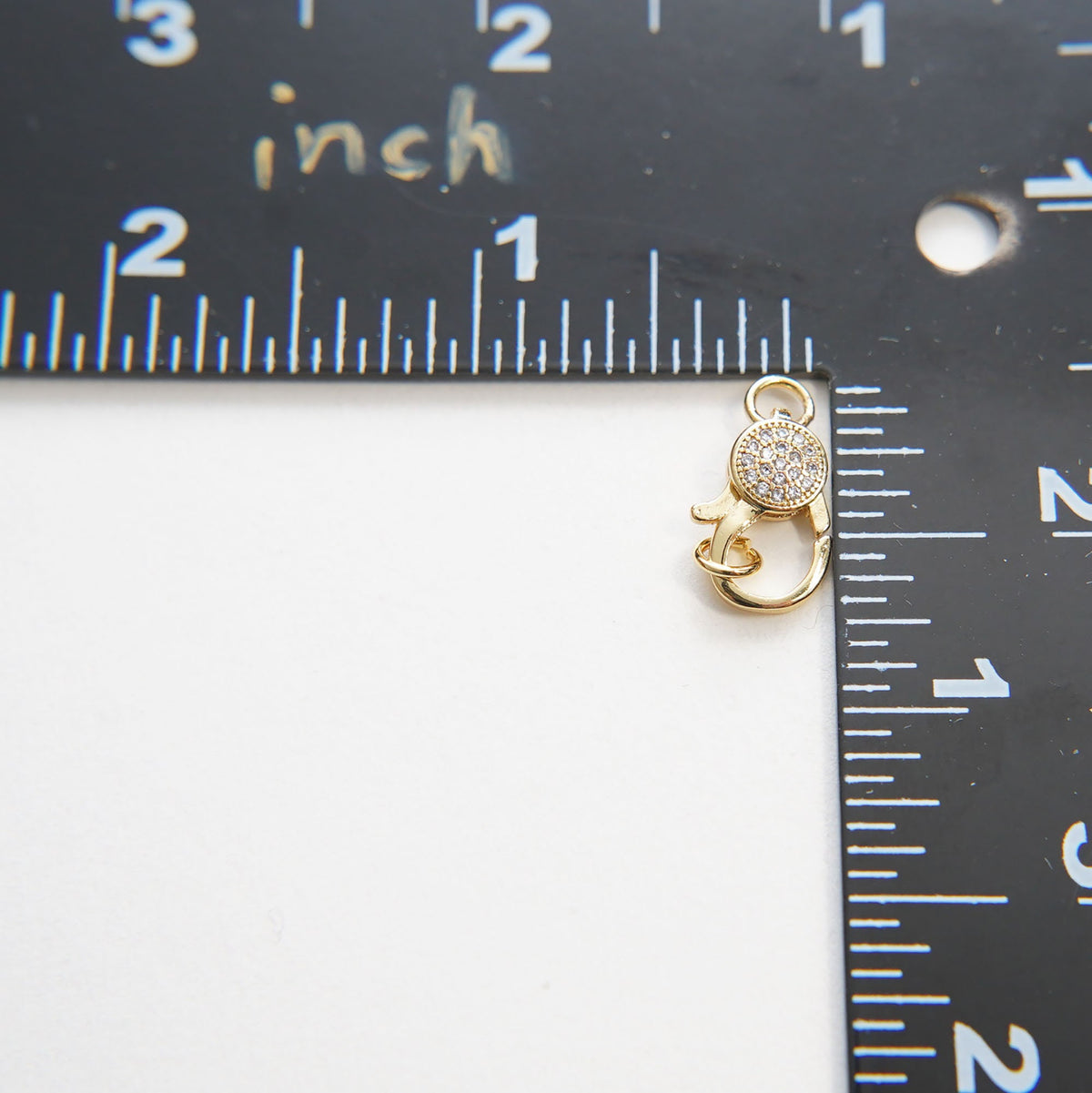 Gold Clasp,18K Gold Filled Lobster Clasp Gold Lobster Claw for DIY Jewelry Finding Necklace Bracelet