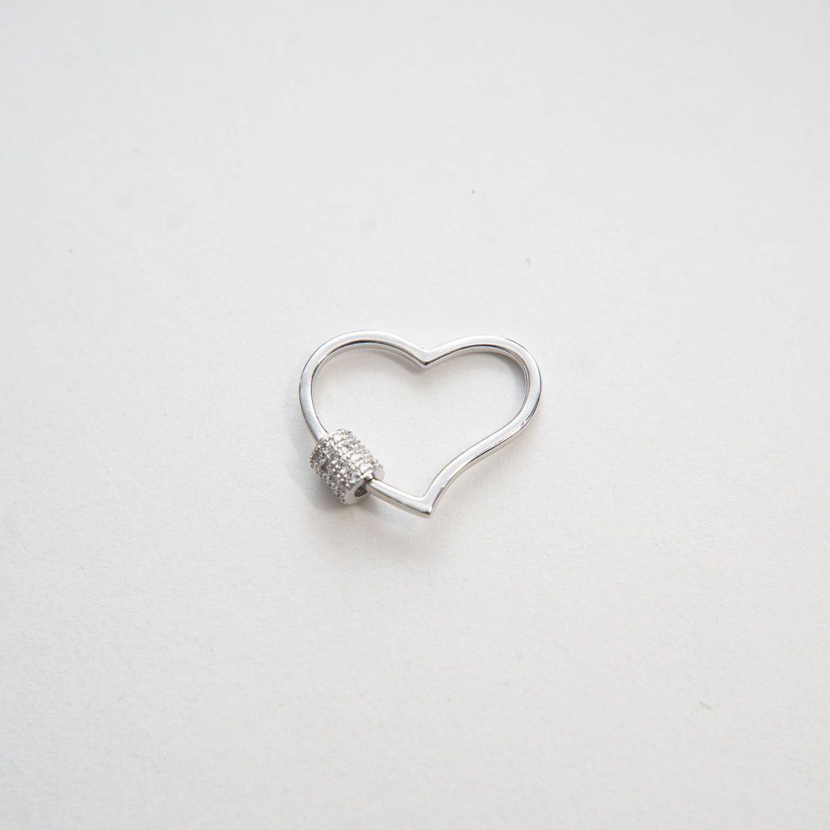 18K Gold Filled Heart Carabiner Clasp,Buckle Clasp,Carabiner Screw Clasp,Turnbuckle,for DIY Jewelry