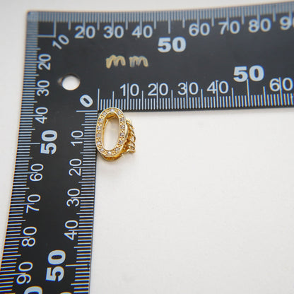 18K Gold Filled necklace connector for DIY Jewelry