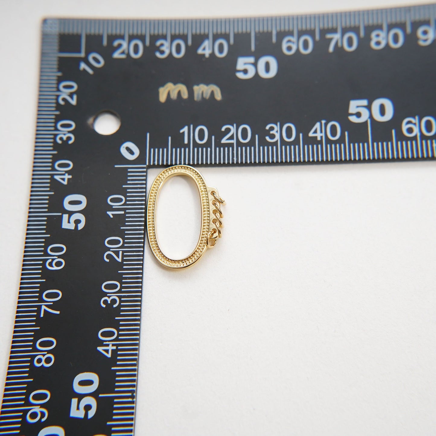 18K Gold Filled necklace connector for DIY Jewelry