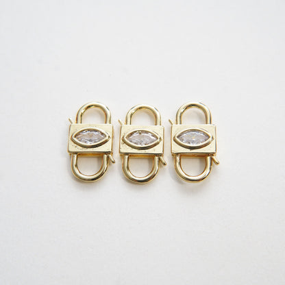 Gold Filled Key Clasp for Jewelry Making