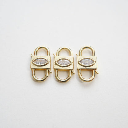 Gold Filled Key Clasp for Jewelry Making