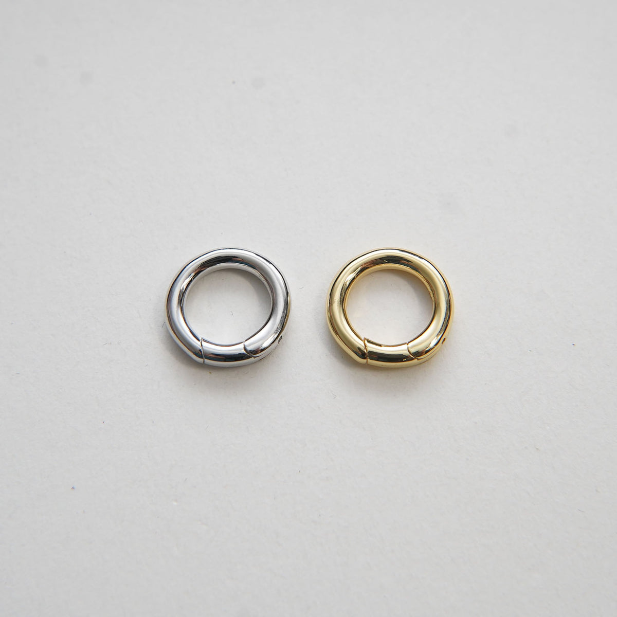 18K Gold Filled Round Clasp for Jewelry Making