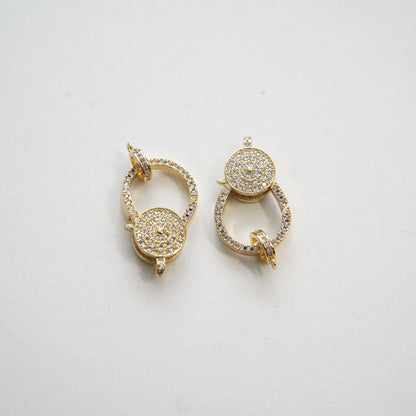 18K Gold Filled Clasp for Jewelry Making