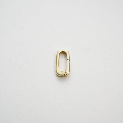 18K Gold Filled Oval Carabiner Clasp,Buckle Clasp,Carabiner Screw Clasp,Turnbuckle,for DIY Jewelry