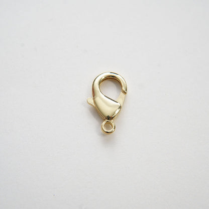 Gold Necklace Clasp,18K Gold Filled Lobster Clasp Gold Lobster Claw for DIY Jewelry Finding Necklace Bracelet