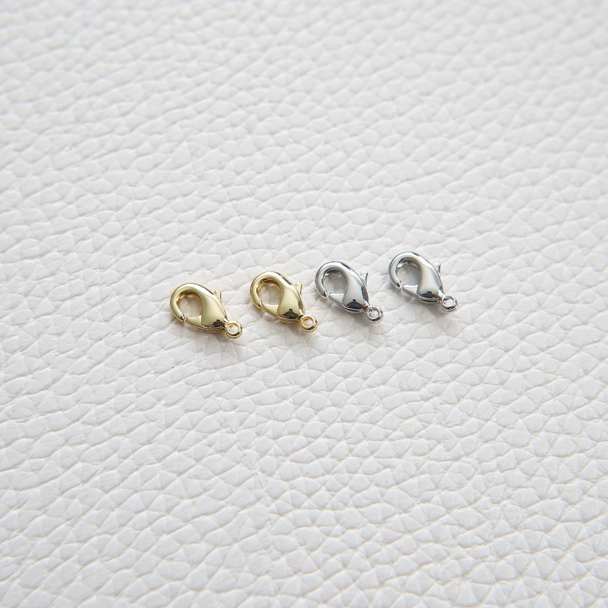 Gold Necklace Clasp,18K Gold Filled Lobster Clasp Gold Lobster Claw for DIY Jewelry Finding Necklace Bracelet