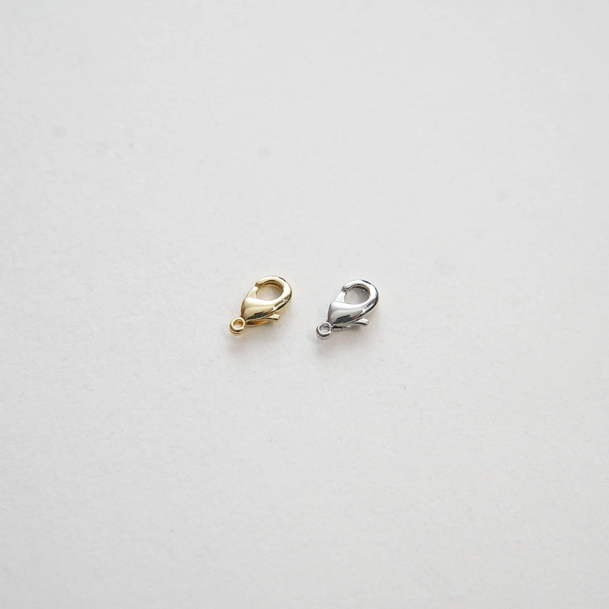 Gold Necklace Clasp,18K Gold Filled Lobster Clasp Gold Lobster Claw for DIY Jewelry Finding Necklace Bracelet