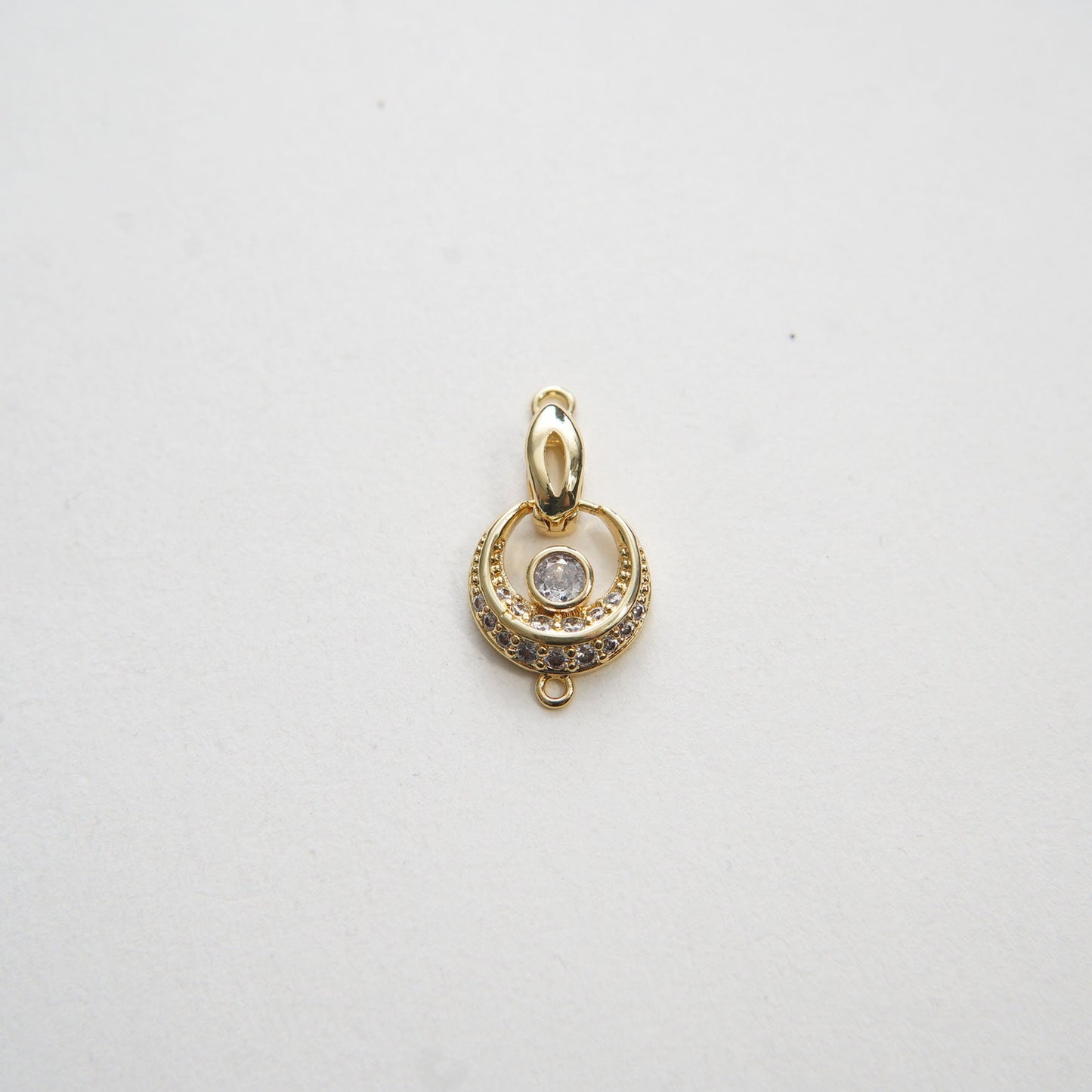 Gold Necklace Connector,18K Gold Filled Connector for DIY Jewelry Finding Necklace Bracelet