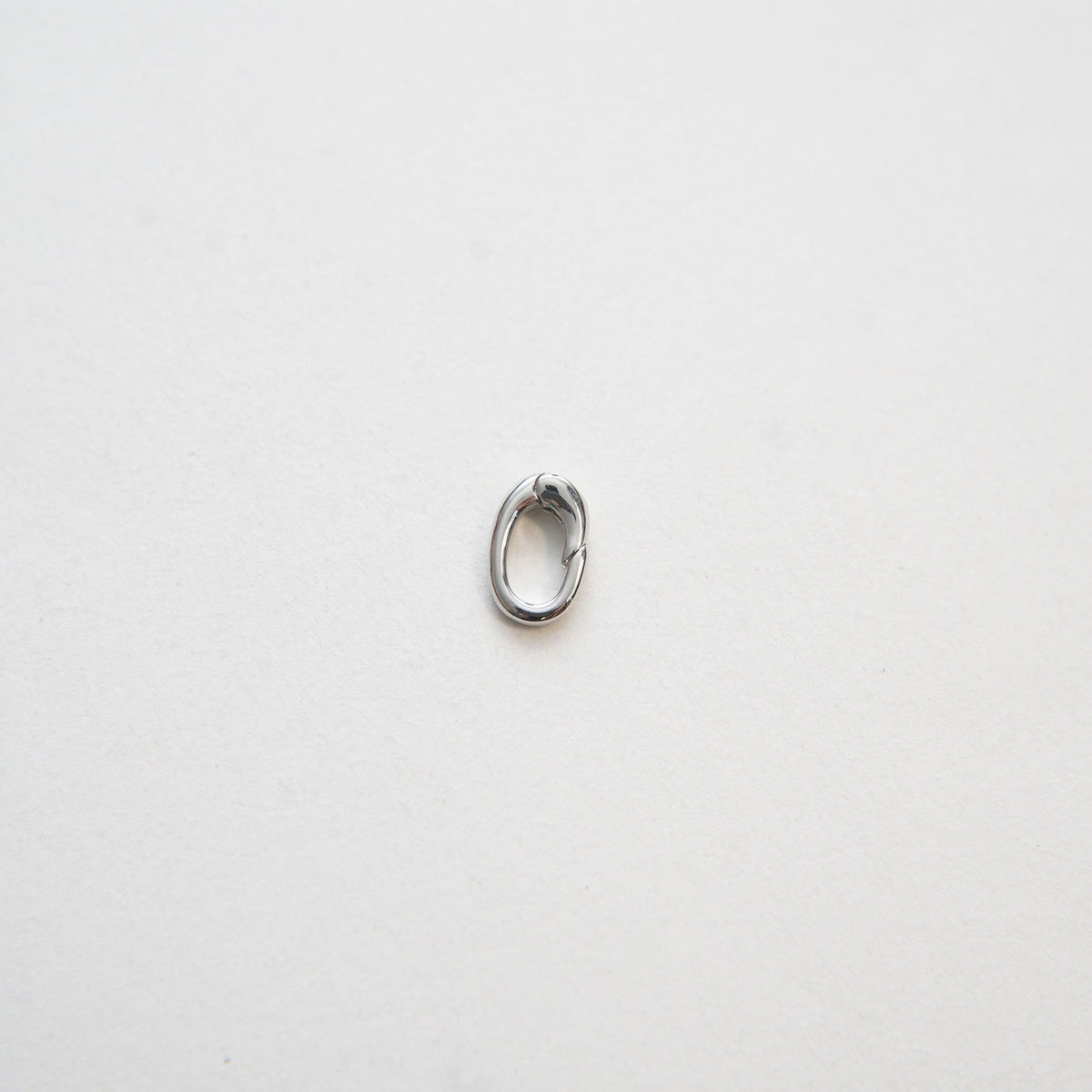 18K Gold Filled Oval Carabiner Clasp,Carabiner Lock Connector,Spring Push Gate for DIY Jewelry Finding Necklace Bracelet