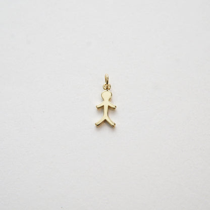 18K Gold Filled Charm Pendant for Jewelry Making