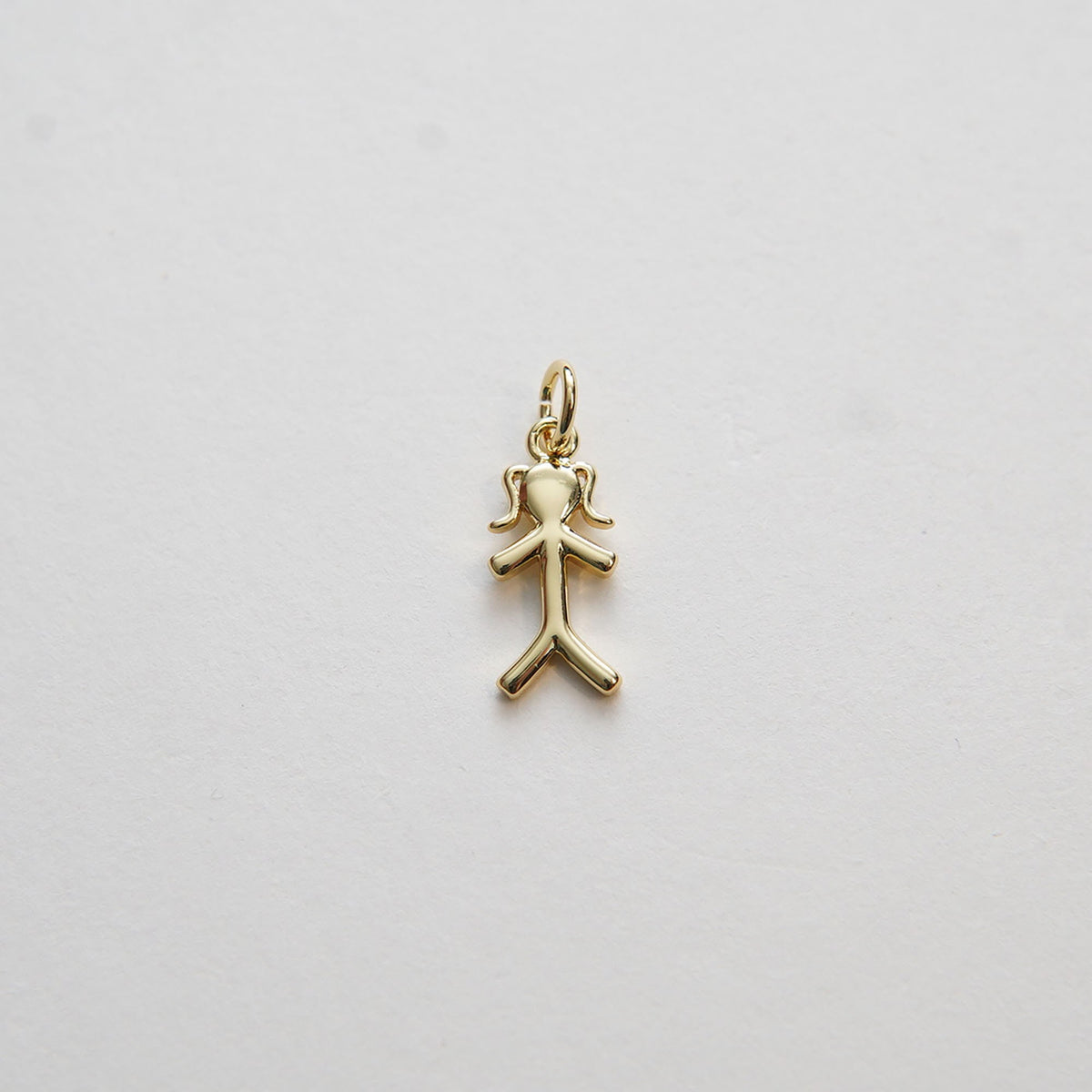 18K Gold Filled Charm Pendant for Jewelry Making
