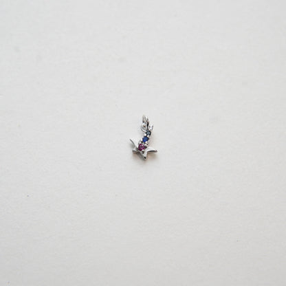 Gold Star Charms,18K Gold Filled CZ Micro Pave Star Pendant,Silver Star Charm Bracelet Necklace for DIY Jewelry Making Supply