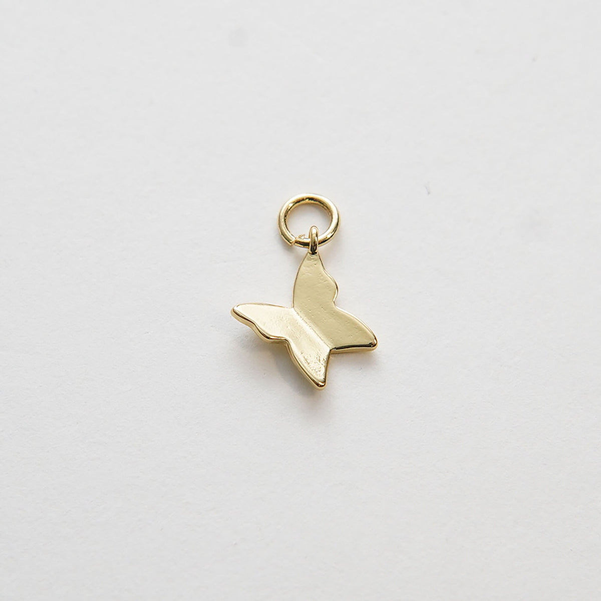 18K Gold Filled Butterfly Charm Pendant for Jewelry Making
