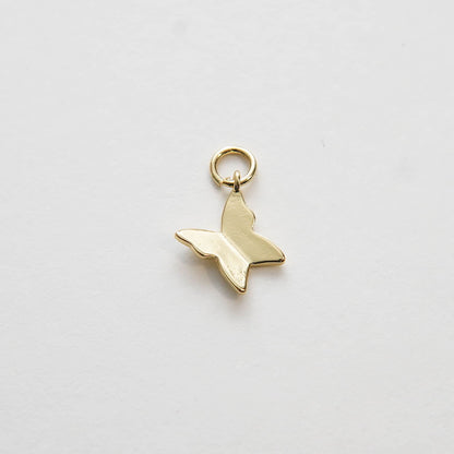 Gold Butterfly Charms,18K Gold Filled Butterfly Pendant,Silver Butterfly Charm Bracelet Necklace for DIY Jewelry Making Suppl