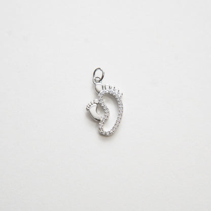 18K Gold Filled Hand Charm Pendant for Jewelry Making