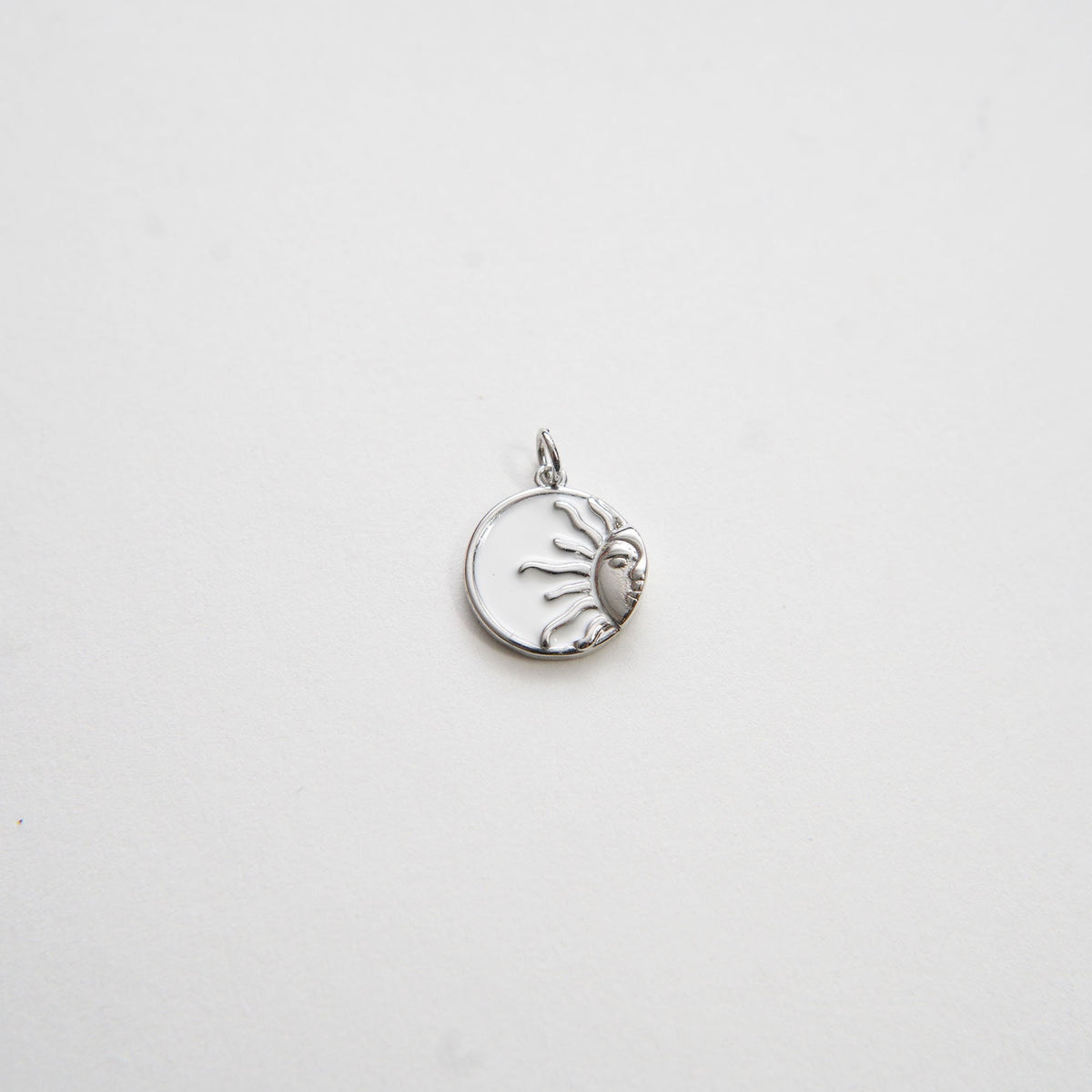 18K Gold Filled Sun Charm Pendant for Jewelry Making