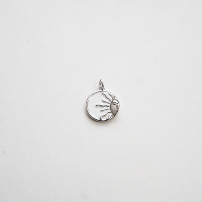 18K Gold Filled Sun Charm Pendant for Jewelry Making