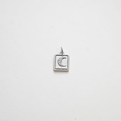 18K Gold Filled Moon Charm Pendant for Jewelry Making