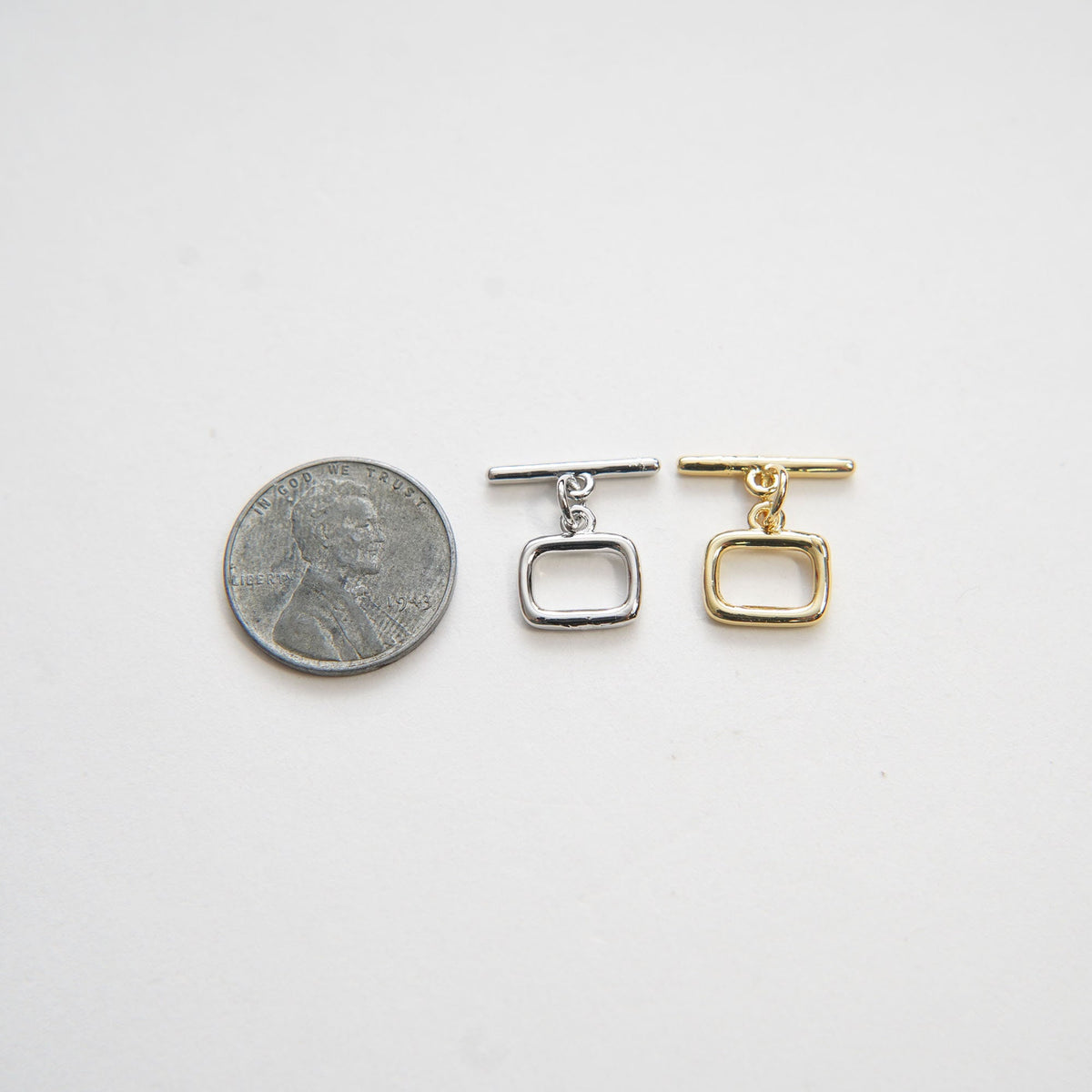 Gold Filled Square Clasp for Jewelry Making