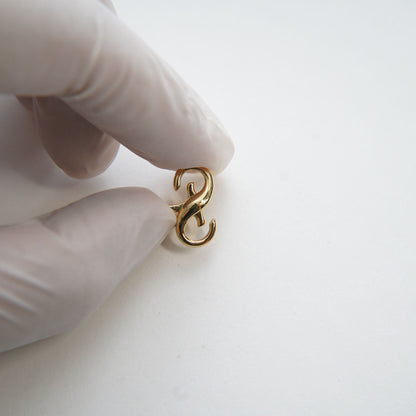 18K Gold Filled 18mm Double Opening Infinity Silver Figure 8 interchangeable Enhancer Clasps for Jewelry Making