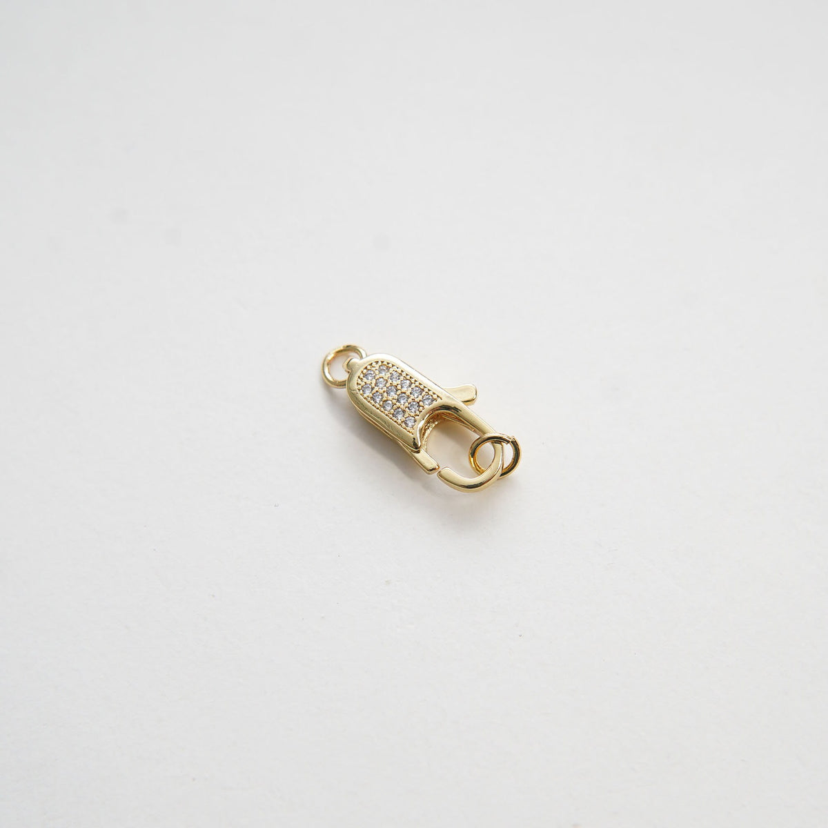 18K Gold Filled Heart Charm Pendant for Jewelry Making