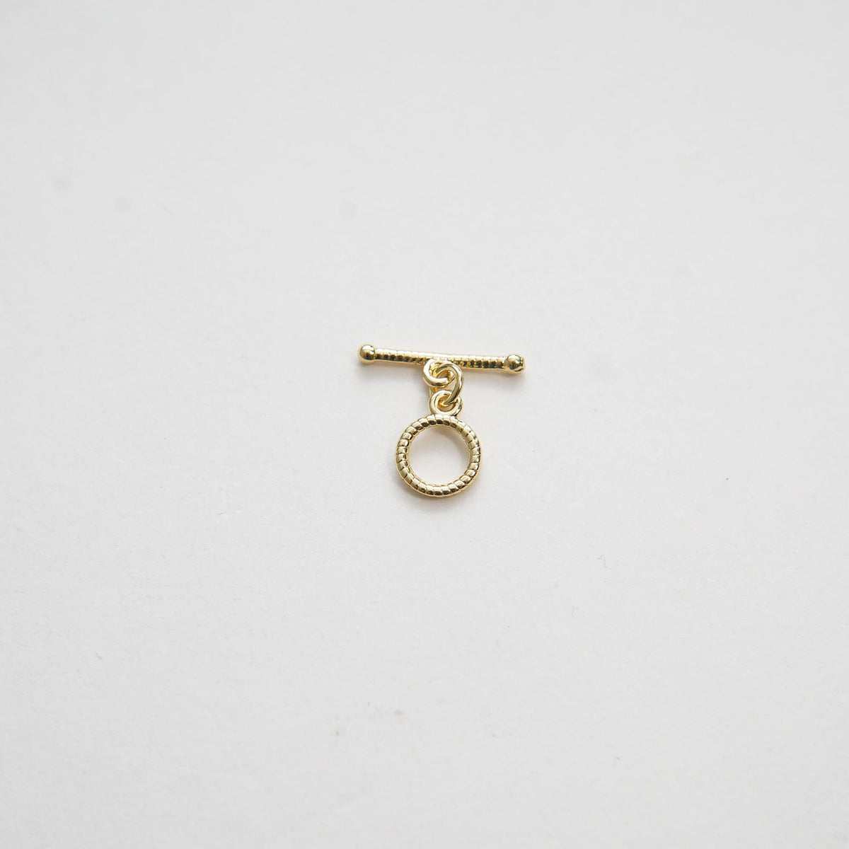 18K Gold Toggle Clasp, Gold OT Clasp Fancy Design OT Clasp Bulk Supply for Bracelet Necklace Component