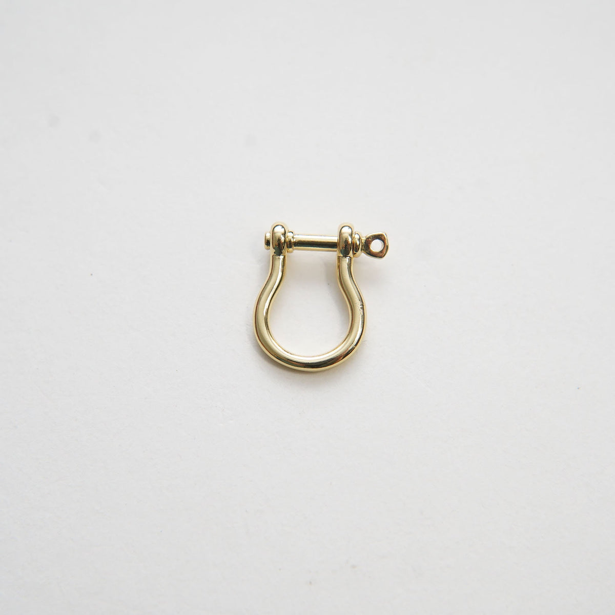18K Gold filled Carabiner Horse Shoe Screw Clasp,Screw Clasp U shape ,Oval Clasp,SImple Oval Shaped Clasps