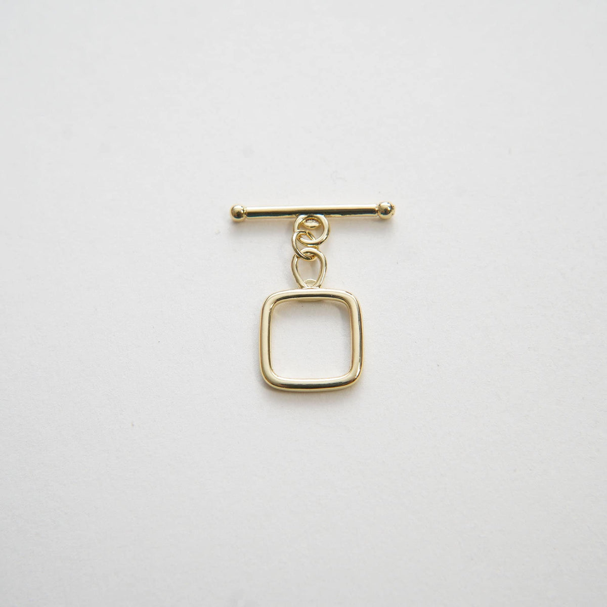 24k Gold Filled Square Toggle Clasp, Jewelry Clasp OT Clasp Findings