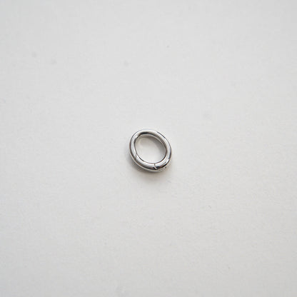 18K Gold Filled Oval Clasp for Jewelry Making