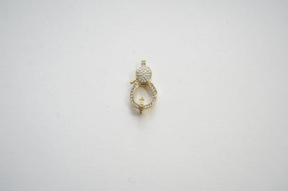 Black Clasp,18K Gold Filled Lobster Clasp Gold Lobster Claw for DIY Jewelry Finding Necklace Bracelet