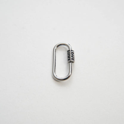 18K Gold Filled Oval Carabiner Clasp,Buckle Clasp,Carabiner Screw Clasp,Turnbuckle,for DIY Jewelry