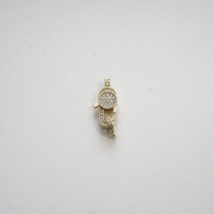 Gold Clasp,18K Gold Filled Lobster Clasp Gold Lobster Claw for DIY Jewelry Finding Necklace Bracelet