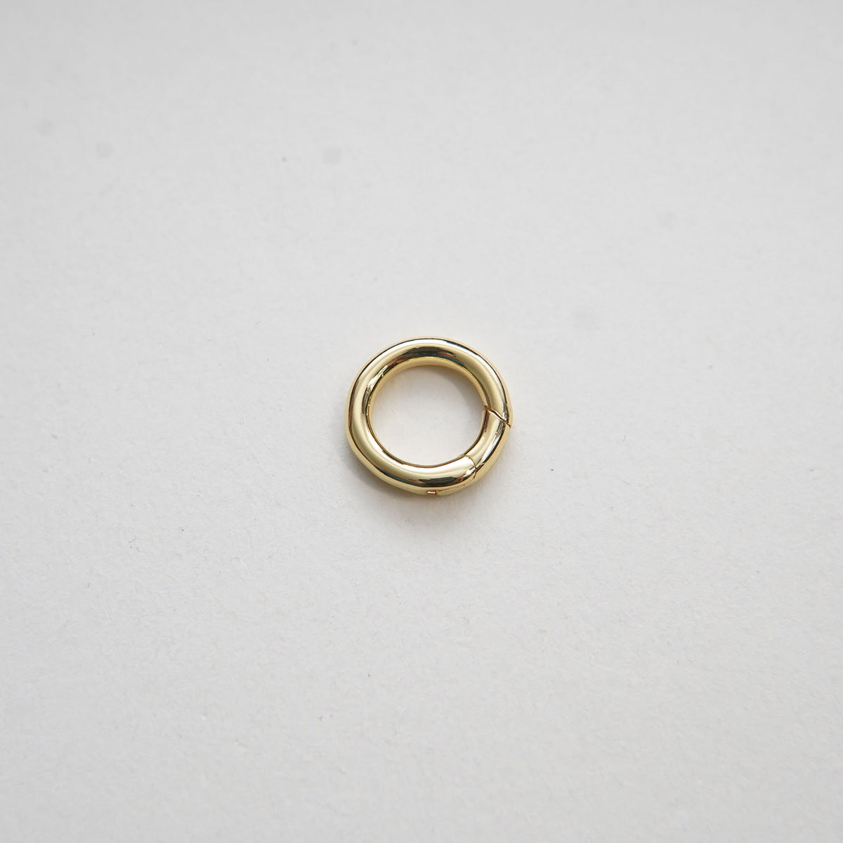 18K Gold Filled Round Clasp for Jewelry Making