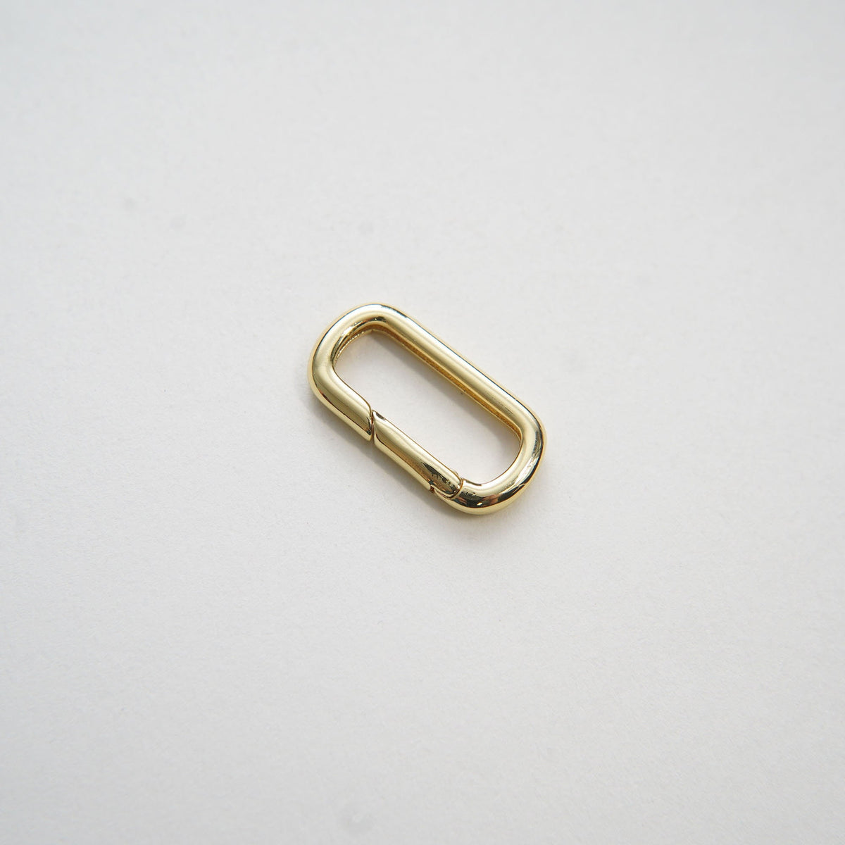 18K Gold Filled Oval Carabiner Clasp,Buckle Clasp,Carabiner Screw Clasp,Turnbuckle,for DIY Jewelry