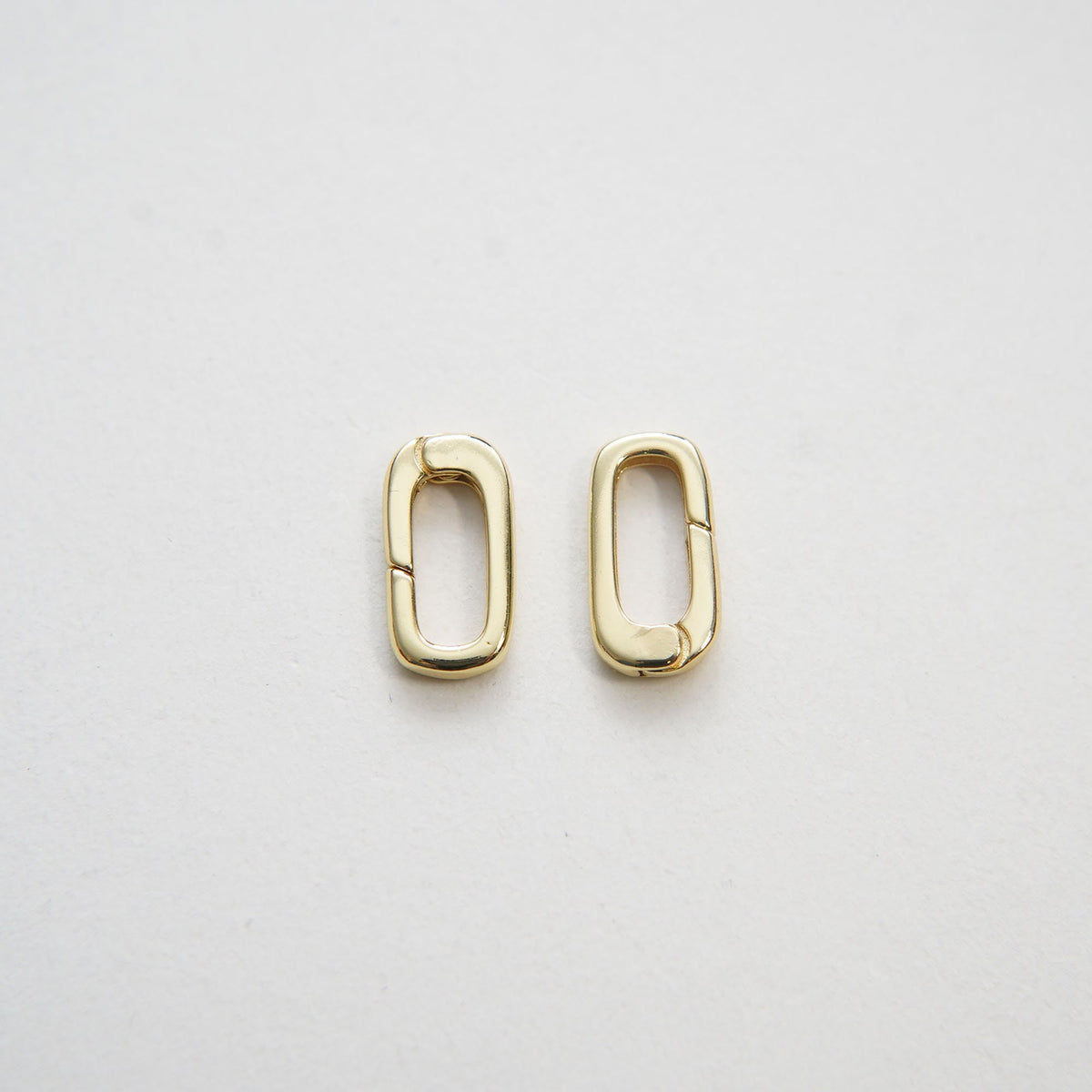 18K Gold Filled Oval Carabiner Clasp,Buckle Clasp,Carabiner Screw Clasp,Turnbuckle,for DIY Jewelry