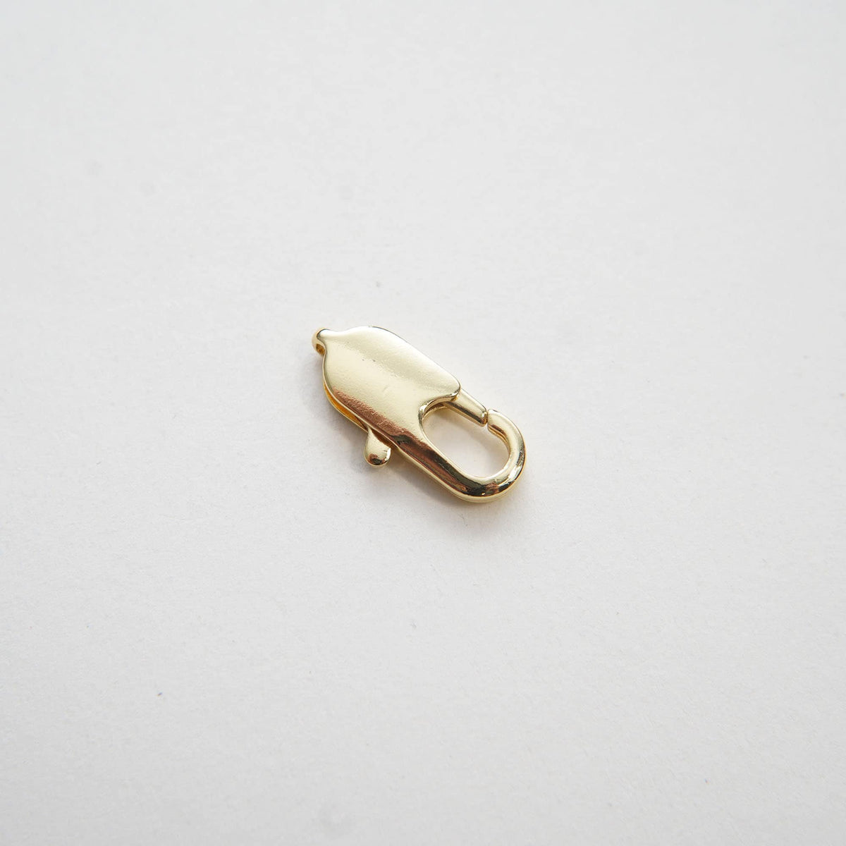 Gold Necklace Connector Clasp,18K Gold Filled Lobster Clasp Gold Lobster Claw for DIY Jewelry Finding Necklace Bracelet