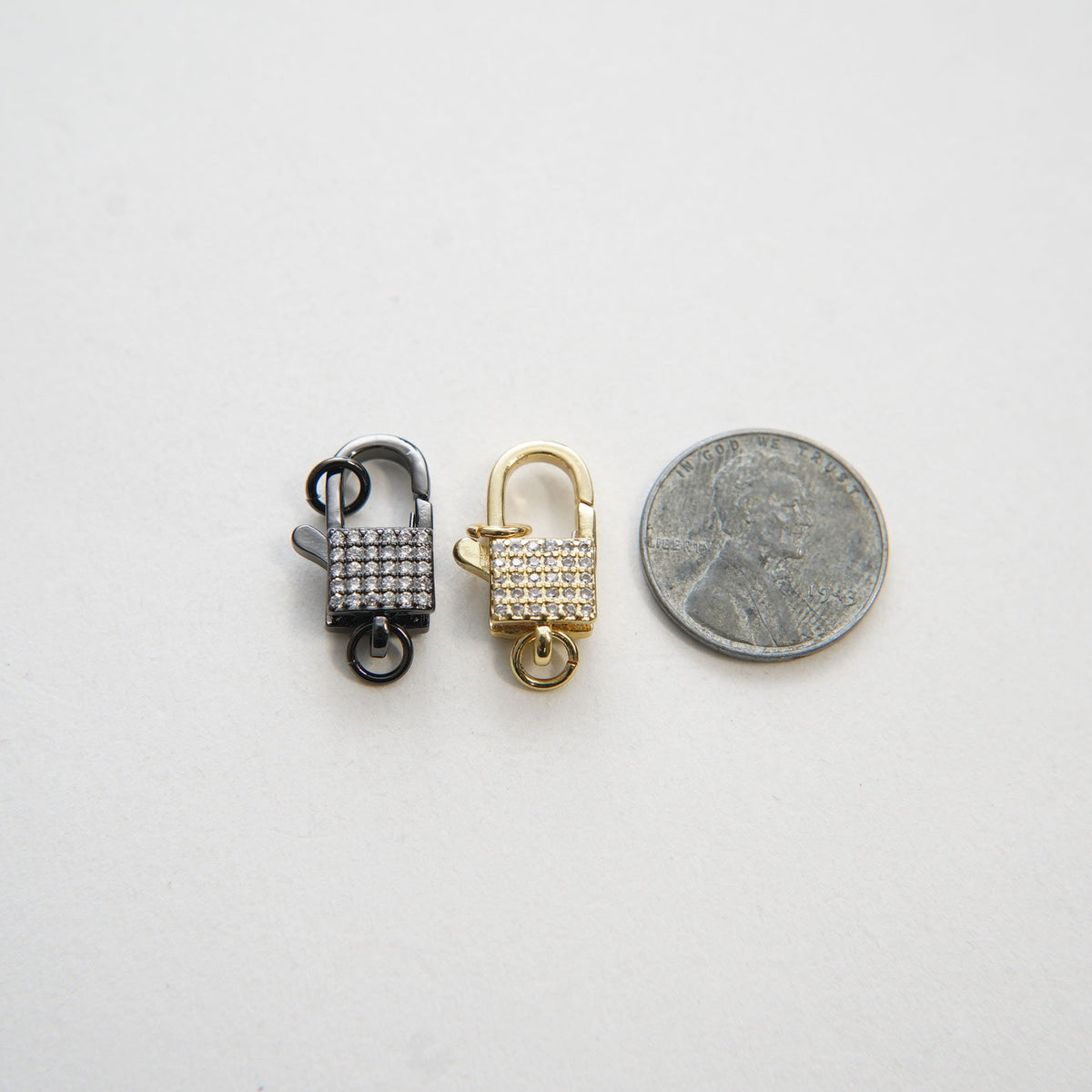 Gold Necklace Connector Clasp,18K Gold Filled Lobster Clasp Gold Lobster Claw for DIY Jewelry Finding Necklace Bracelet