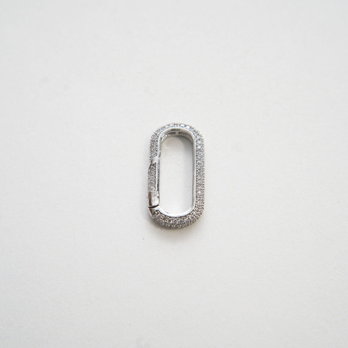 18K Gold Filled Oval Clasp for Jewelry Making