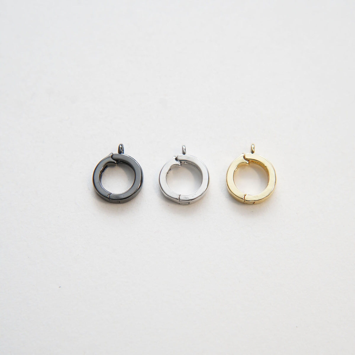 18K Gold Filled Round Clasp for Jewelry Making